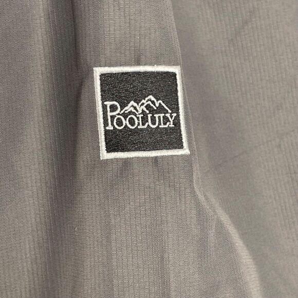 Pooluly Ski Jacket Mens XXL Gray Waterproof Windbreaker Hooded Fleece Lined - Picture 4 of 10